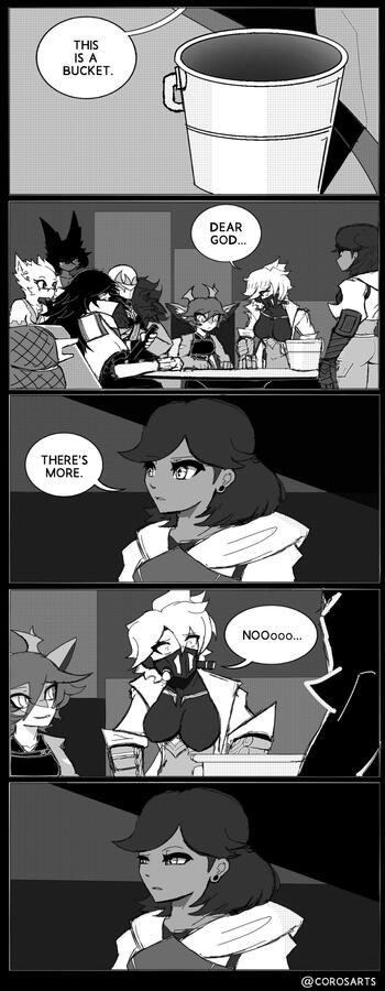 &quot;Gentlemen, synchronize your bucket.&quot;